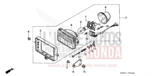 PROJECTEUR NX125V de 1997